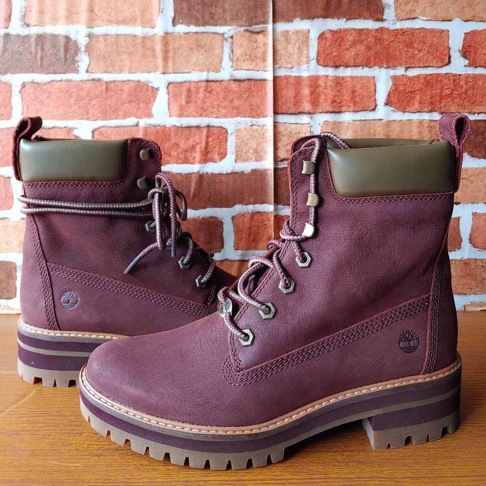 Timberland Women’s Courmayeur Valley 6” WP Burgund